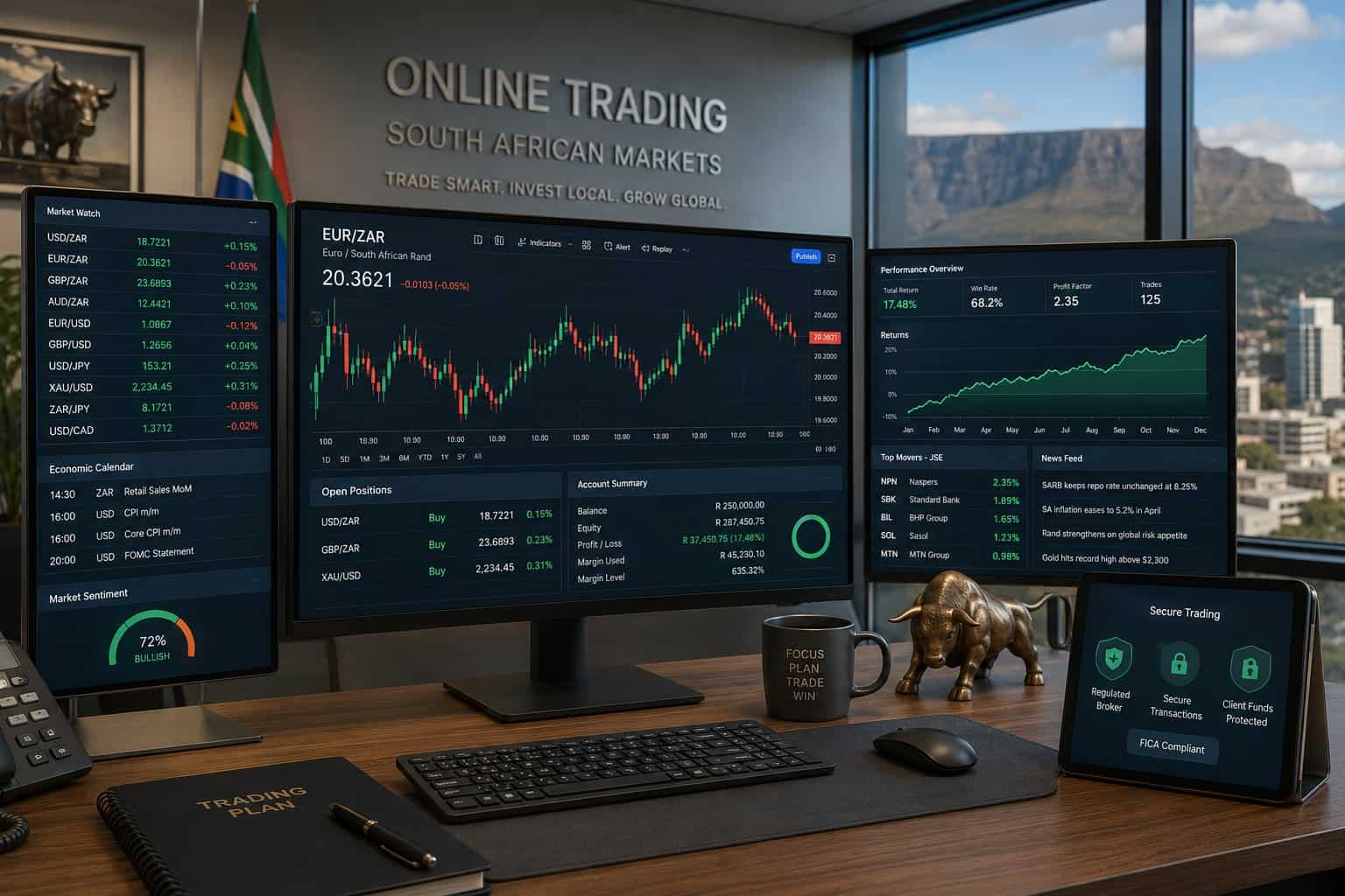 Trading Brokers in South Africa